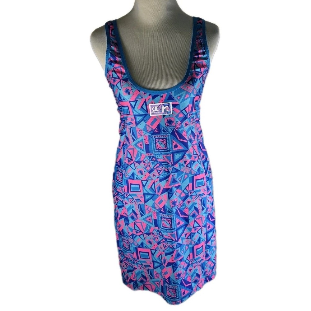 Champion X MTV Bodycon Dress 90s style‎ Women's Large Curvy Resort Cruise Beach